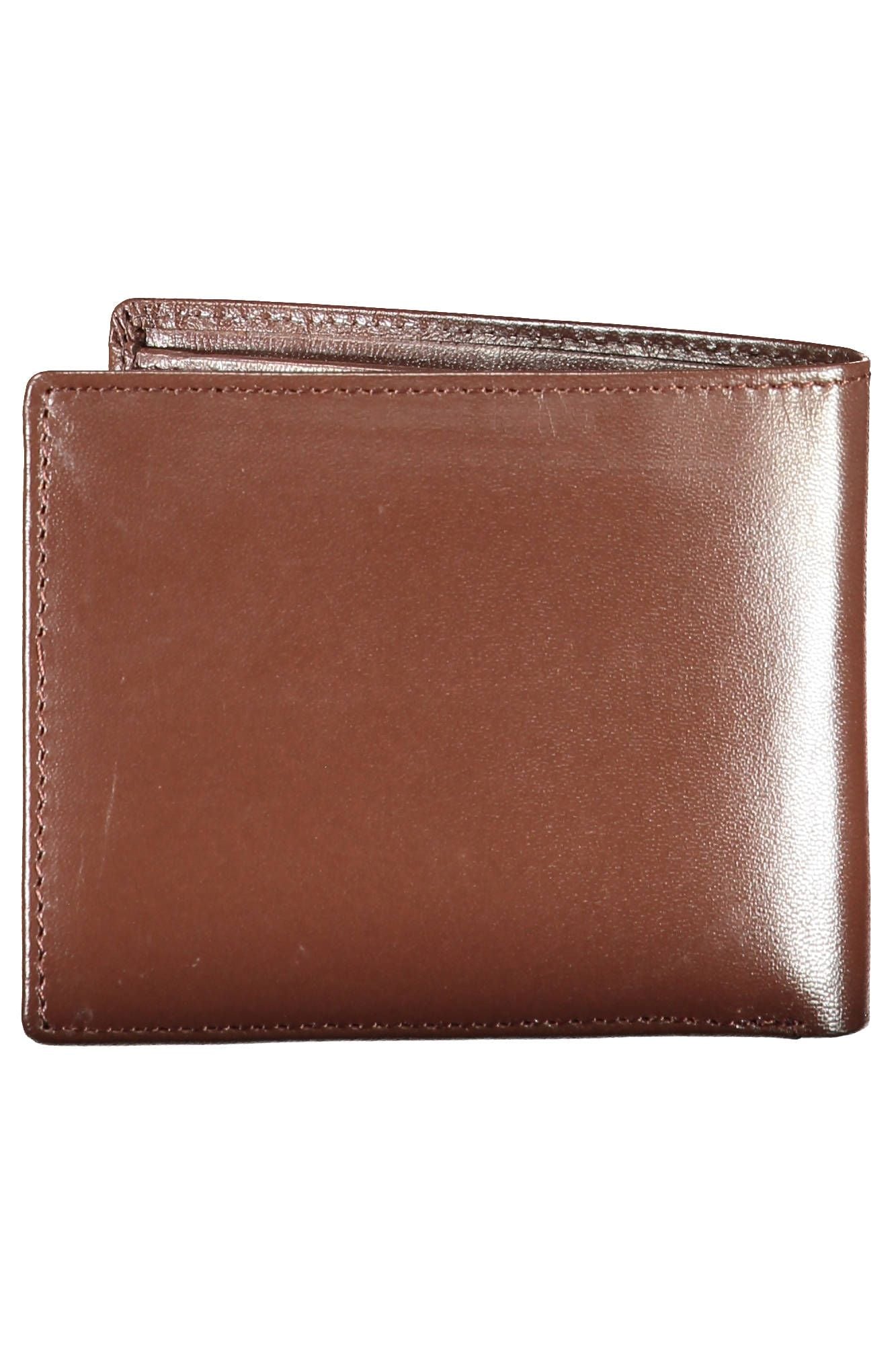 Sleek Brown Leather Wallet for Men