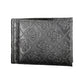 Elegant Leather Money Clip with Logo Detail