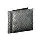 Elegant Leather Money Clip with Logo Detail