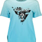 Light Blue Short Sleeve Logo Tee