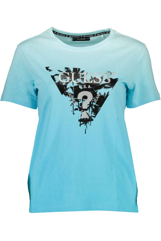 Light Blue Short Sleeve Logo Tee