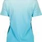 Elegant Light Blue Logo Tee