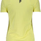 Chic Yellow Logo Tee - Short Sleeve & Crew Neck