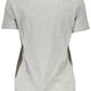 Elite Gray Organic Cotton Tee for Her