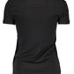 Chic Organic Cotton Logo Tee - Sleek Black