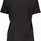 Chic Embroidered Logo Tee
