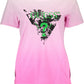 Chic Pink Guess Tee with Contrast Details