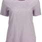 Chic Faded Pink Logo Tee