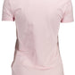 Chic Pink Logo Tee with Organic Cotton