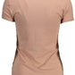 Iridescent Rhinestone V-Neck Tee