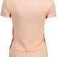 Chic Rhinestone Embellished Pink Tee