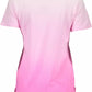 Chic Pink Logo Tee with Contrasting Details