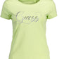 Chic Green Gemstone Logo Tee