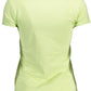 Chic Green Gemstone Logo Tee