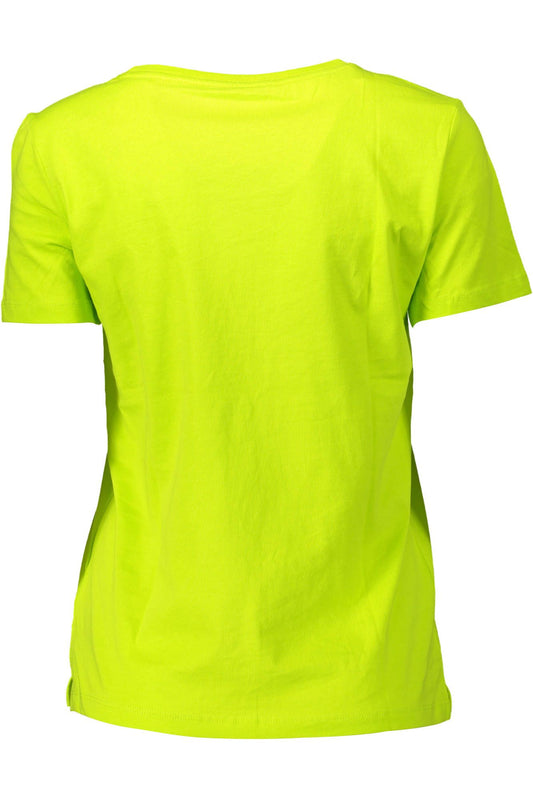 Chic Green Guess Tee with Iconic Logo