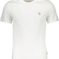 Chic White Organic Cotton Tee with Logo