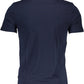 Sleek Slim-Fit Logo Tee in Blue