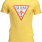 Sleek Organic Cotton Slim Tee with Logo Print