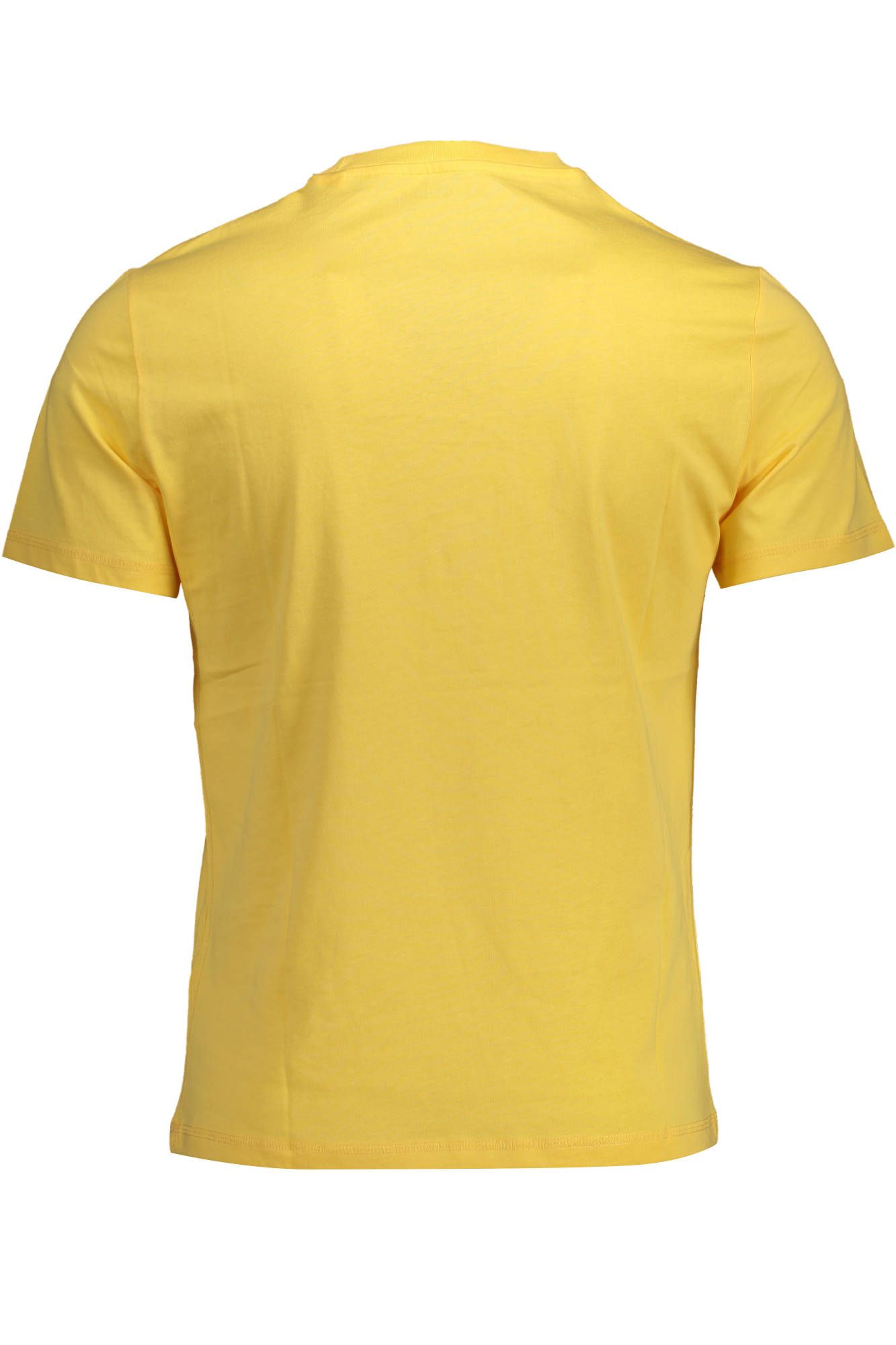 Chic Yellow Slim Fit Organic Cotton Tee