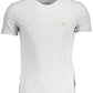 Essential Gray Crew Neck Logo Tee