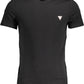 Sleek Black Slim Fit Cotton Tee
