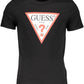 Sleek Slim Fit Tee with Iconic Print