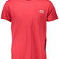 Fiery Red Crew Neck Logo Tee