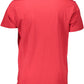Fiery Red Crew Neck Logo Tee