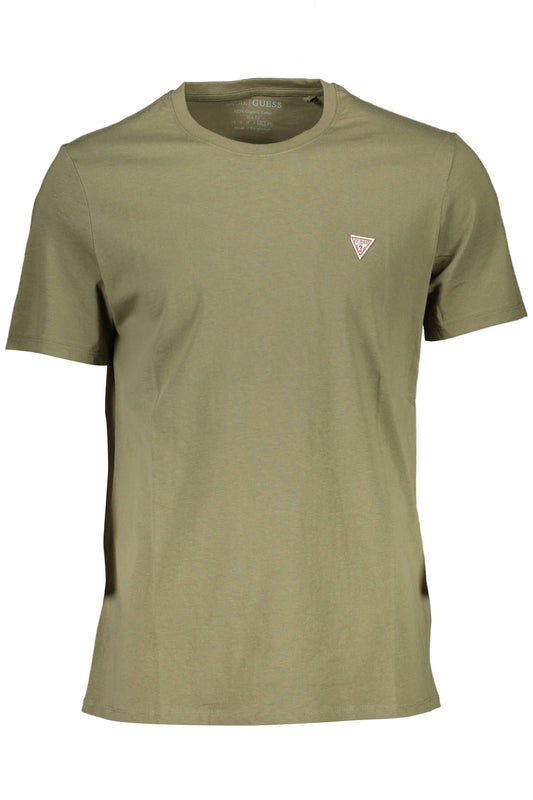 Slim Organic Cotton Tee with Logo