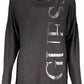 Sleek Black Long Sleeve Logo Tee