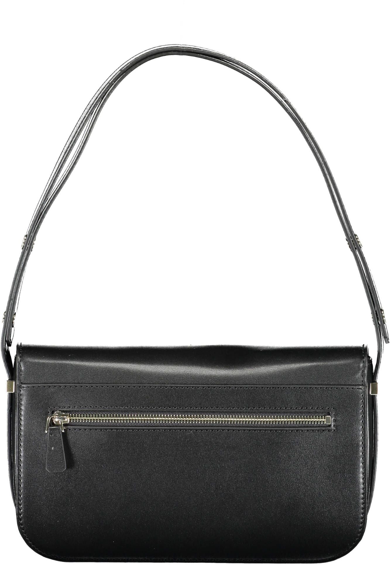 Elegant Black Adjustable Shoulder Bag