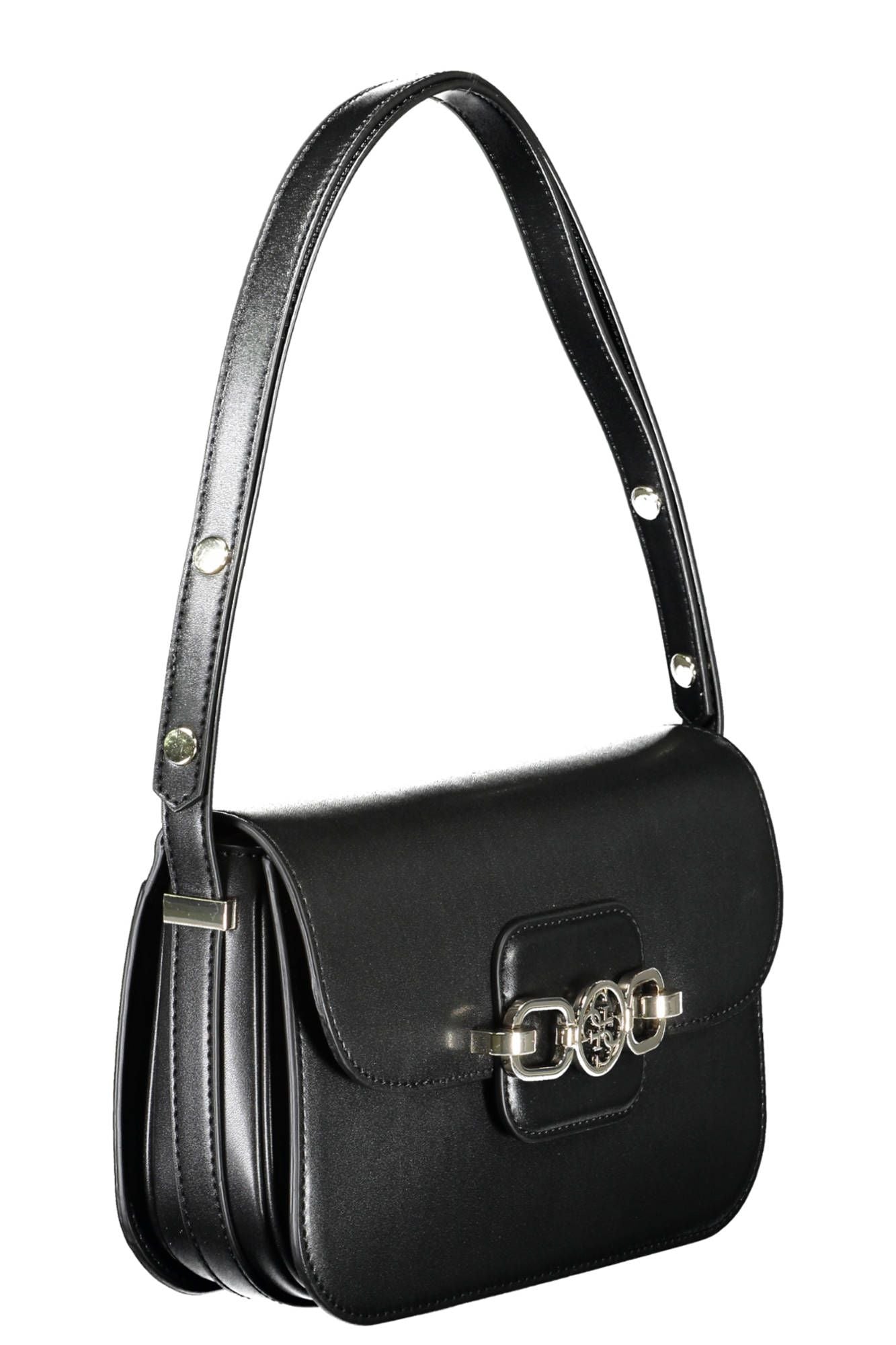 Elegant Black Adjustable Shoulder Bag