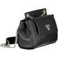 Chic Black Shoulder Bag with Sleek Compartments