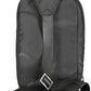 Sleek Black Shoulder Bag with Logo Detail