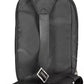 Sleek Black Shoulder Bag with Logo Detail
