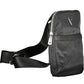 Sleek Black Shoulder Bag for the Modern Man