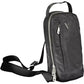 Sleek Black Shoulder Bag with Logo Detail