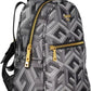 Elegant Black Polyethylene Backpack