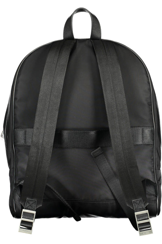 Sleek Recycled Nylon Backpack with Laptop Compartment