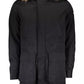 Elegant Long Sleeve Jacket with Removable Hood