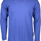 Elegant Light Blue Long Sleeve Sweater