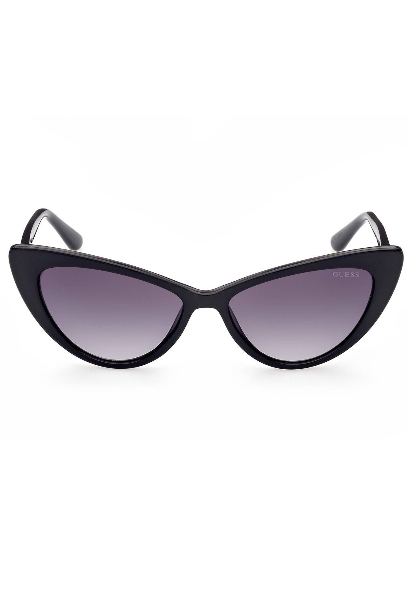 Sleek Teardrop Black Sunglasses