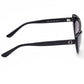 Sleek Teardrop Black Sunglasses