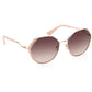 Chic Square Metal Frame Sunglasses