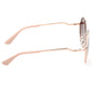 Chic Square Metal Frame Sunglasses