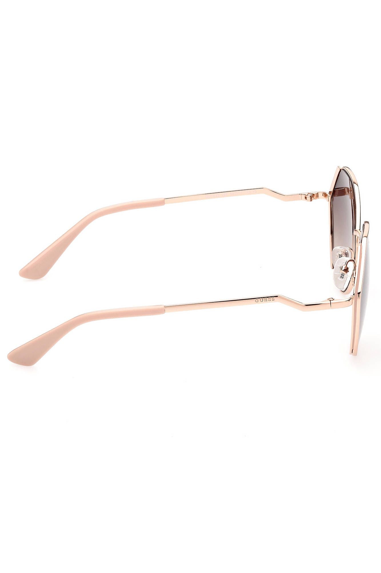 Chic Square Metal Frame Sunglasses