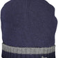 Embroidered Wool Cap with Contrasting Details