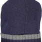 Embroidered Wool Cap with Contrasting Details