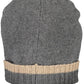 Elegant Wool-Cashmere Cap with Embroidery