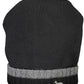 Elegant Wool-Cashmere Blend Cap with Logo Embroidery